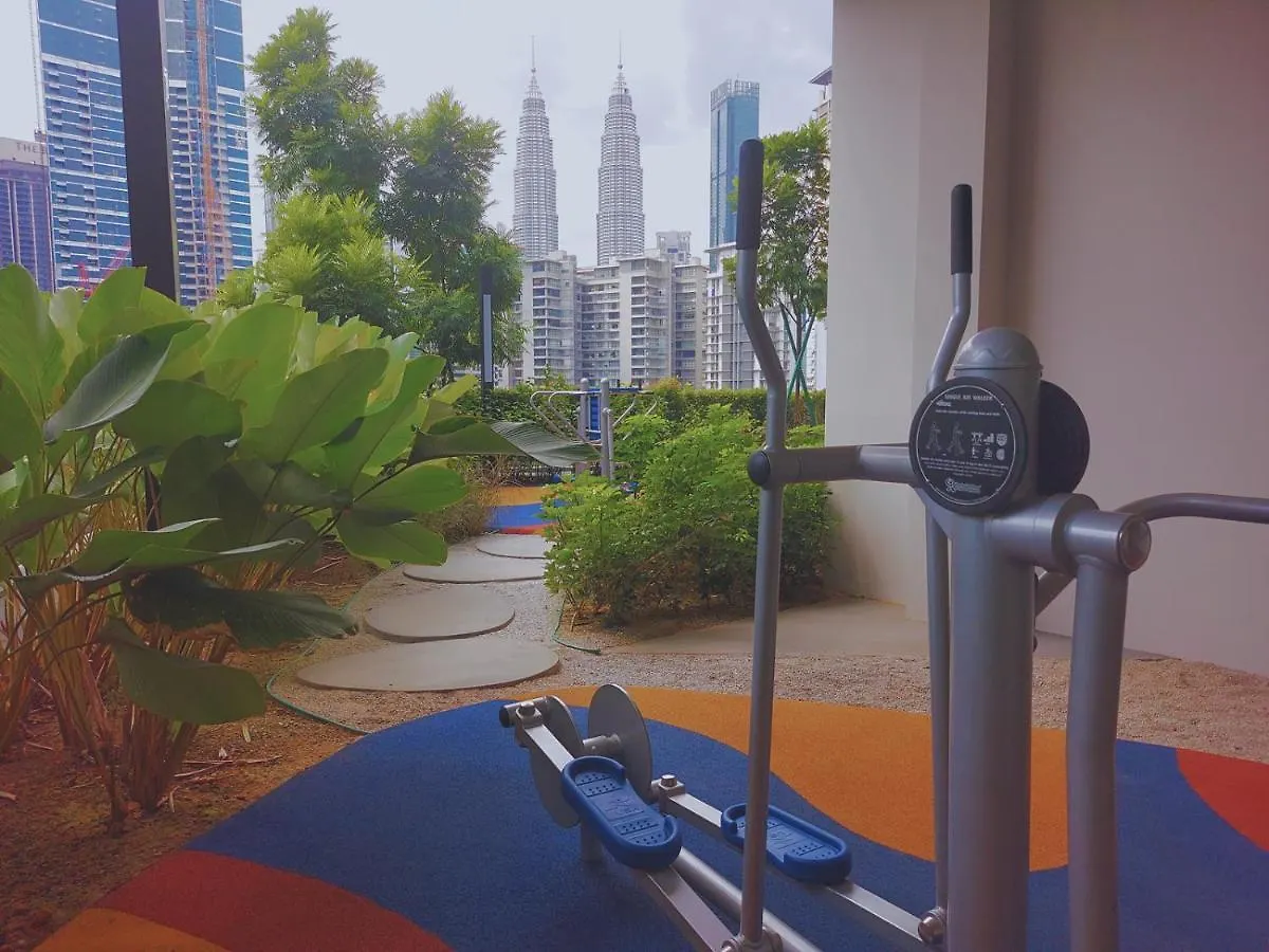 Apartamento Eaton Residence Klcc Skyline Kuala Lumpur Malásia